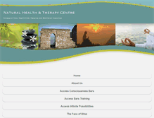 Tablet Screenshot of naturaltherapycentre.org